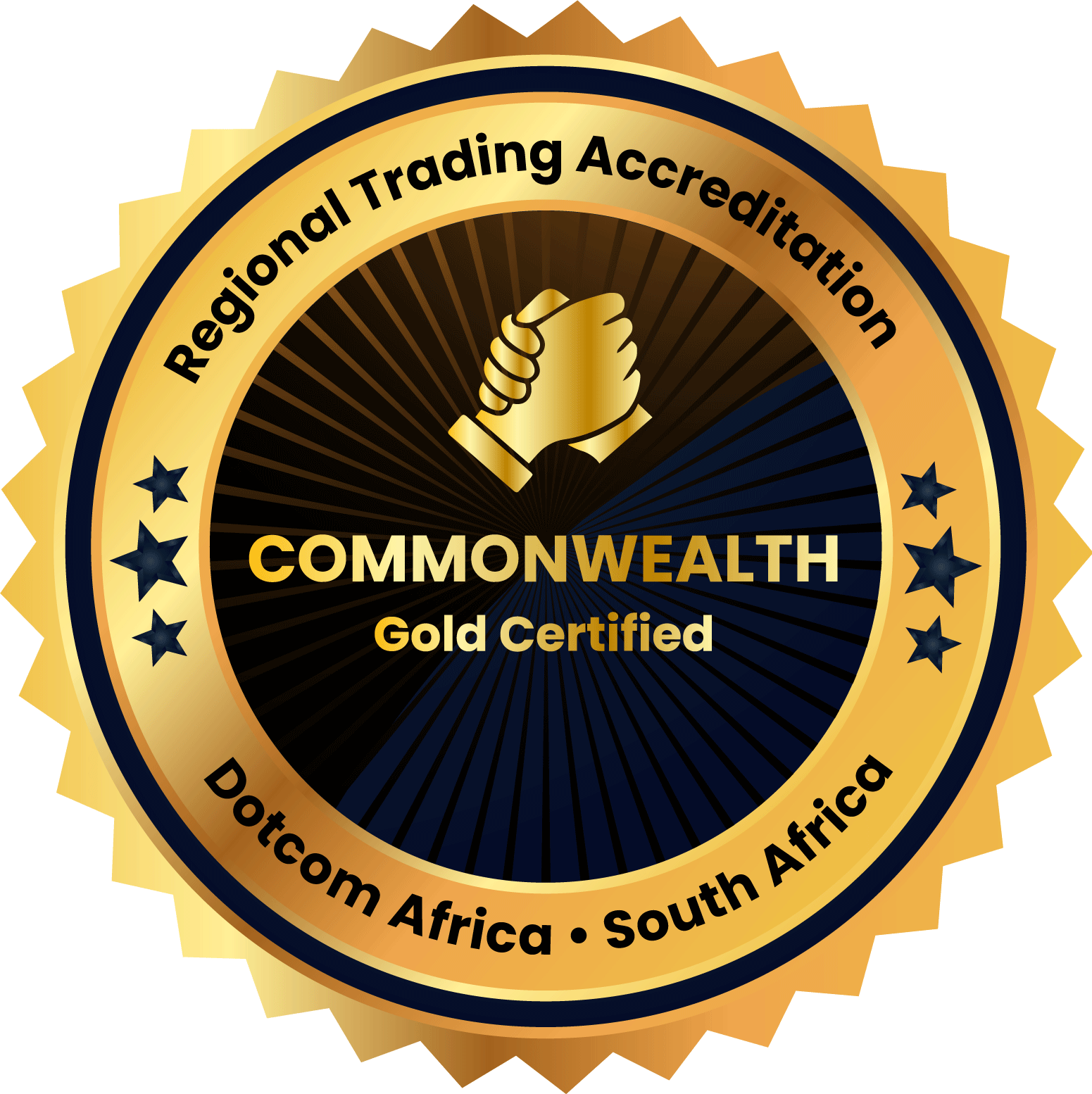 Commonwealth accreditation badge