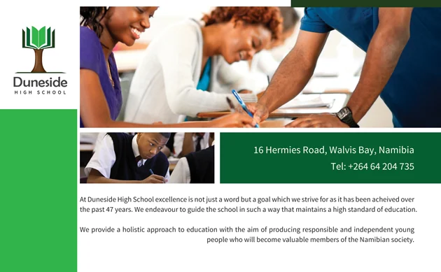 Duneside High School — view organisation