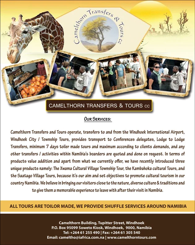 Camelthorn Transfers & Tours Cc — view organisation