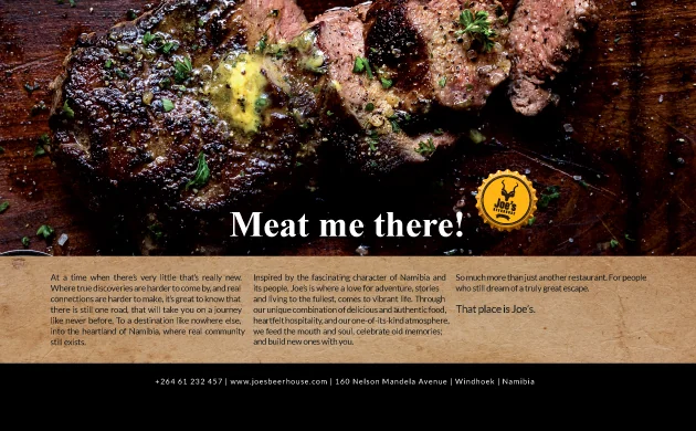 Joe's Beerhouse — view organisation