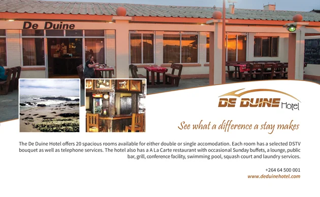 De Duine Hotel — view organisation