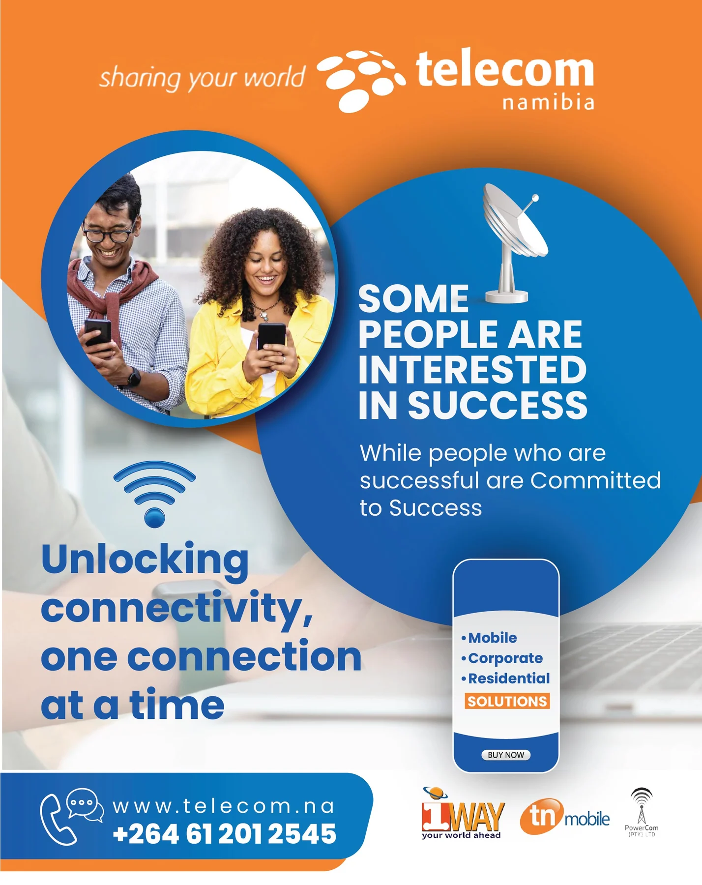 Telecoms Namibia — view organisation
