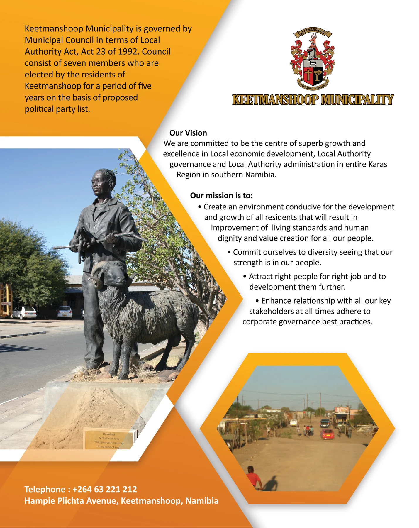 Keetmanshoop Municipality — view organisation
